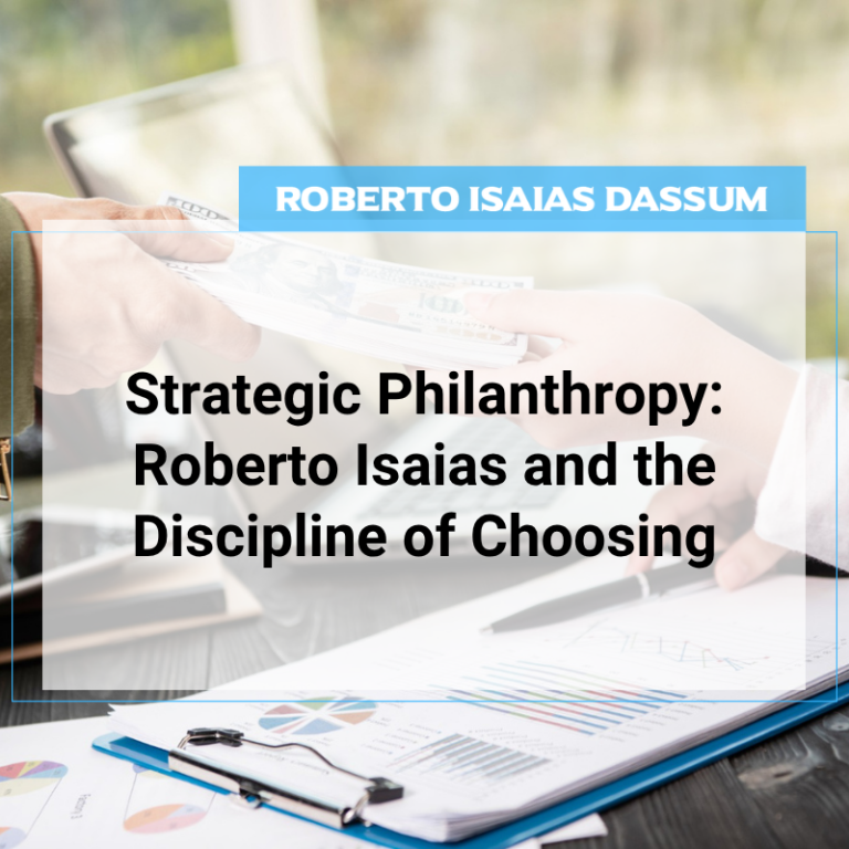 Strategic_Philanthropy_Roberto_Isaias_Coverpage